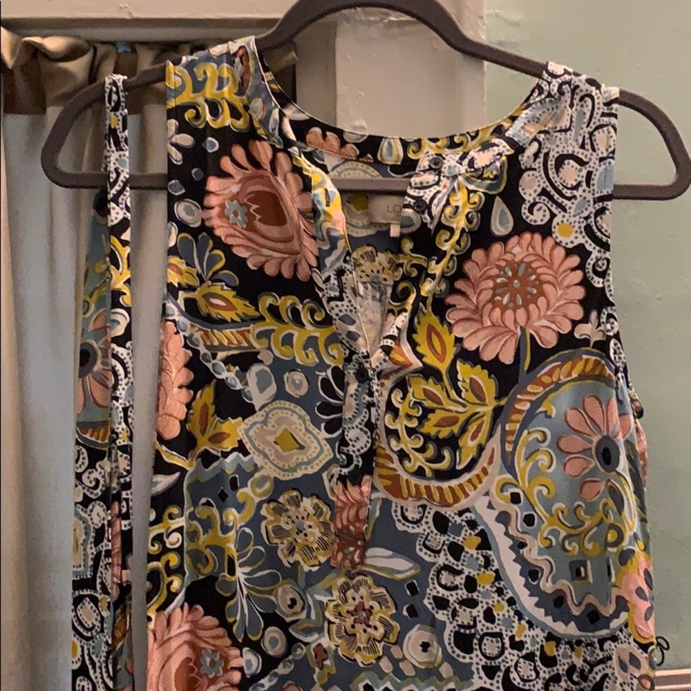 LOFT tie dress